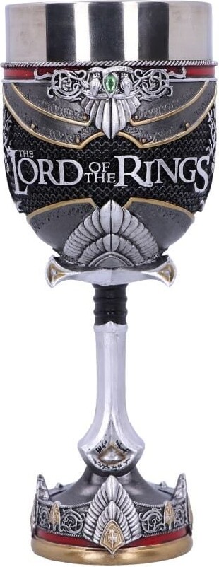 Se Lord Of The Rings Replika - Aragorn Goblet - 19,5 Cm hos Gucca.dk