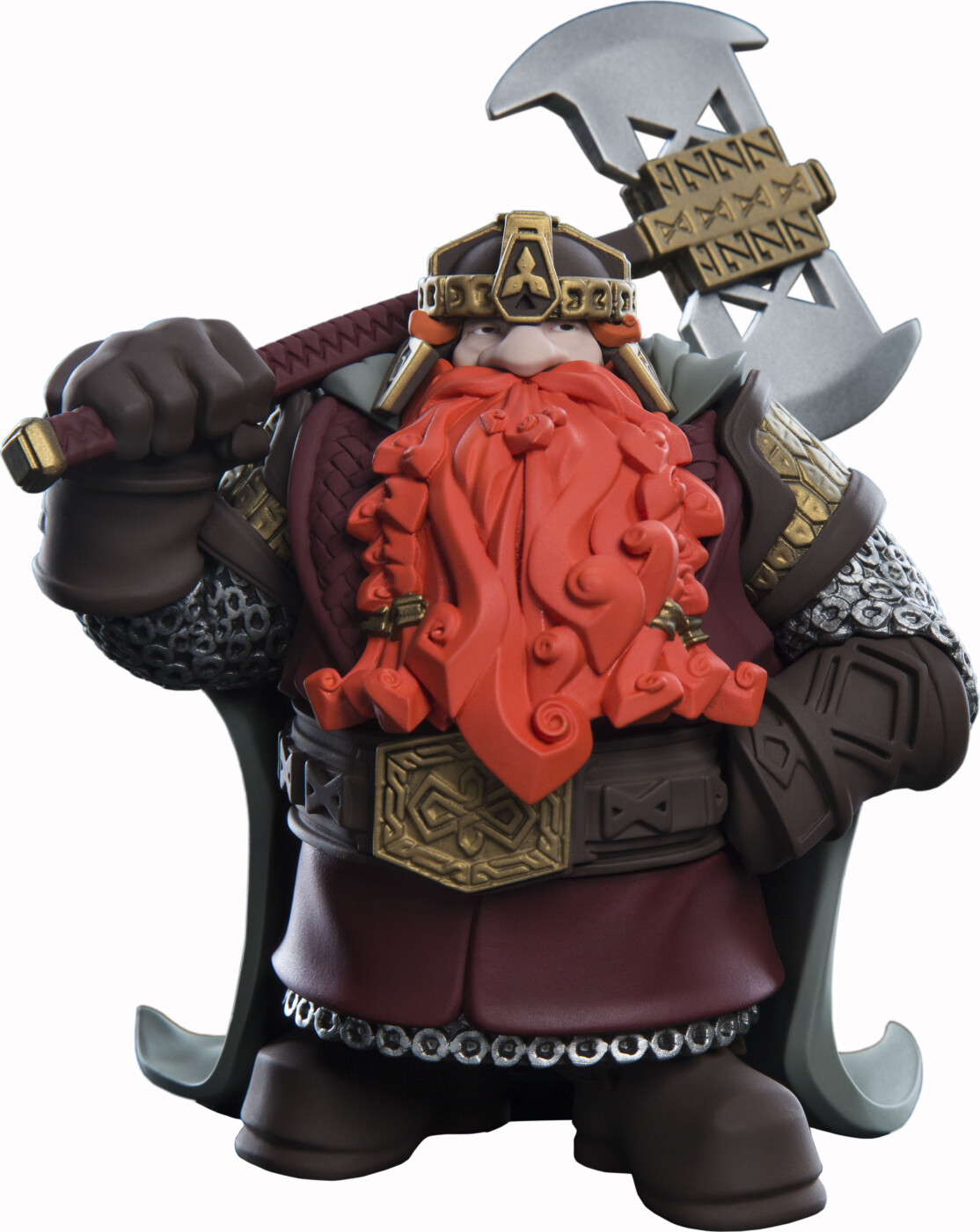 Ringenes Herre Figur - Gimli - Mini Epics - Weta Workshop - 15 Cm