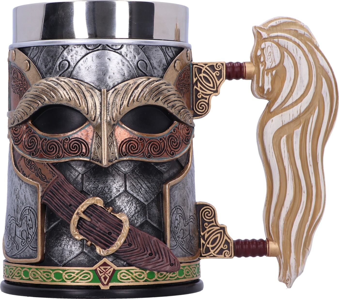 Se Lord Of The Rings Rohan Tankard 15.5cm hos Gucca.dk