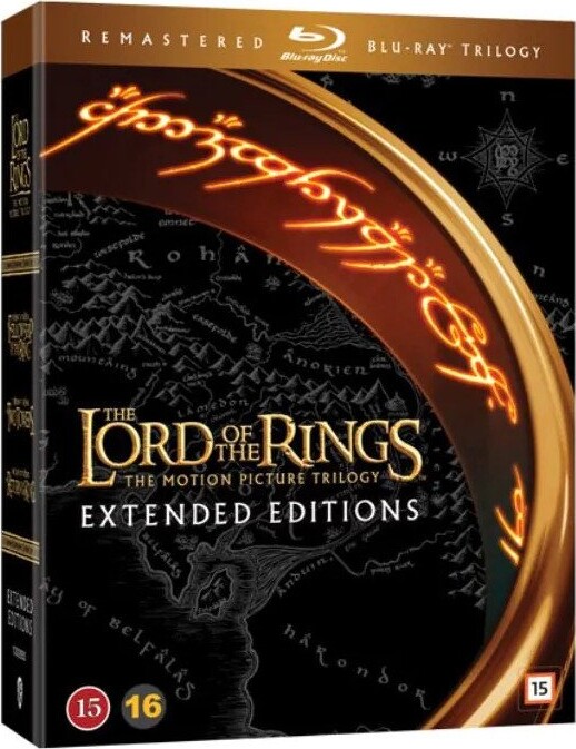 Lord Of The Rings Trilogy - Extended Edition - Remastered - Blu-Ray