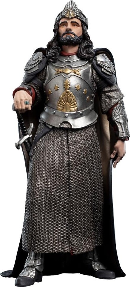 Weta Workshop - Lord of the Rings Trilogy - King Aragorn Figure Mini Epics - Figur