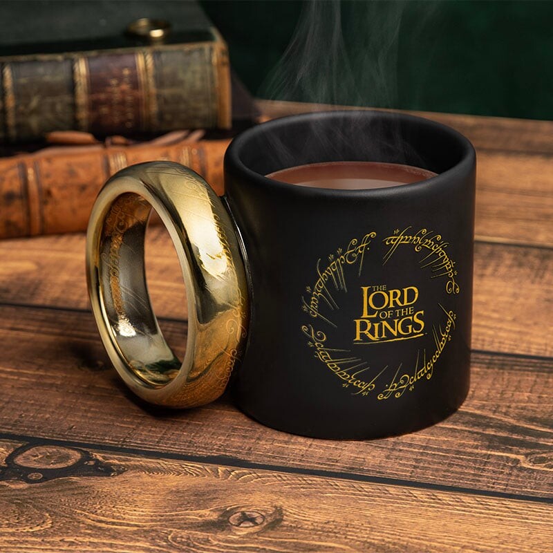 Se The Lord Of The Ring - The One Ring Krus - 500 Ml - Paladone hos Gucca.dk