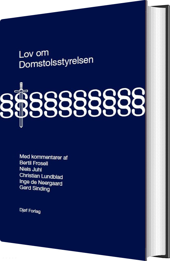Lov Om Domstolsstyrelsen - Christian Lundblad - Bog