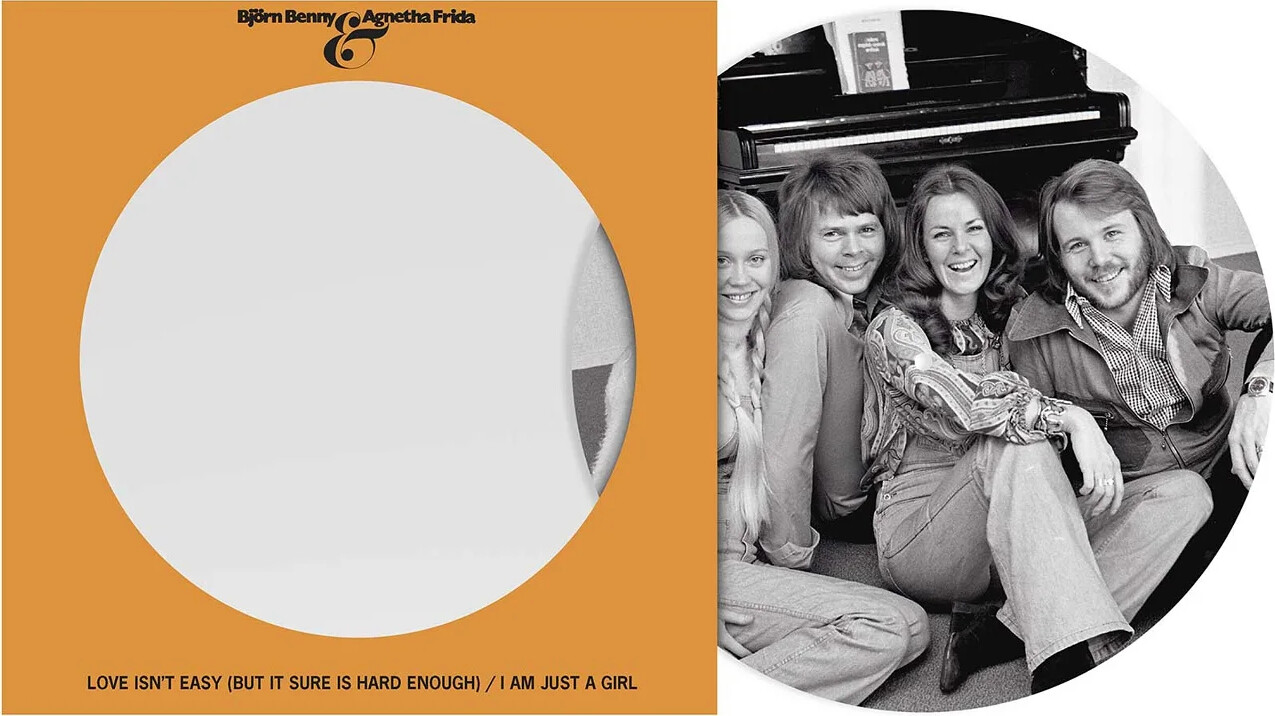 Abba - Love Isnt Easy (but It Sure Is Hard Enough) / I Am Just A Girl - Vinyl Lp