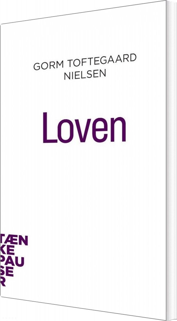 Billede af Tænkepauser - Loven - Gorm Toftegaard Nielsen - Bog