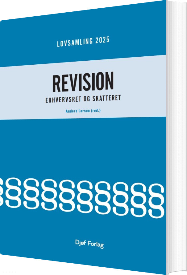 Lovsamling 2025 - Revision - Anders Larsen - Bog