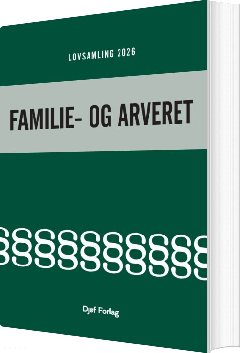 Lovsamling 2026 - Familie- Og Arveret - Nikolaj Maul Sørensen - Bog
