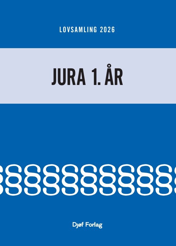 Lovsamling 2026 Jura 1. år - Jens Møller - Bog