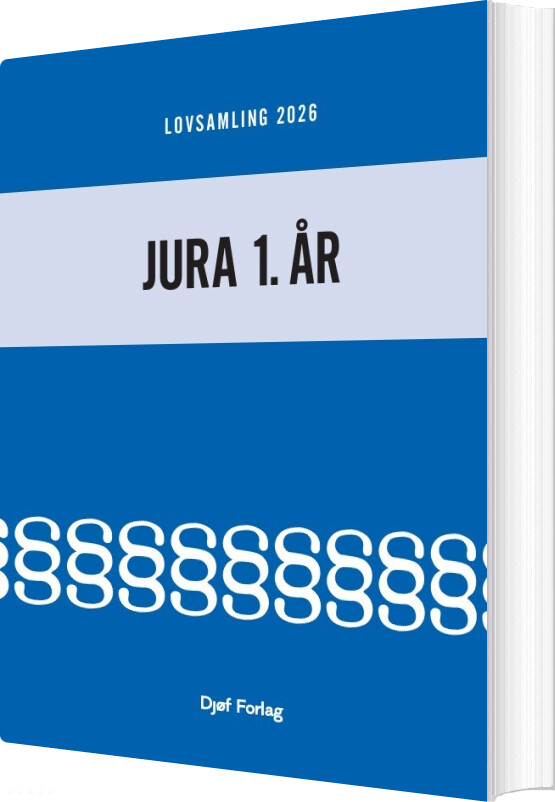 Lovsamling 2026 Jura 1. år - Jens Møller - Bog