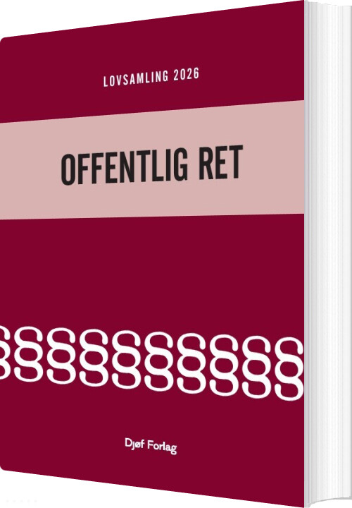 Lovsamling 2026 - Offentlig Ret - Ole Terkelsen - Bog