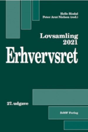 Lovsamling Erhvervsret 2021 - Peter Arnt Nielsen - Bog