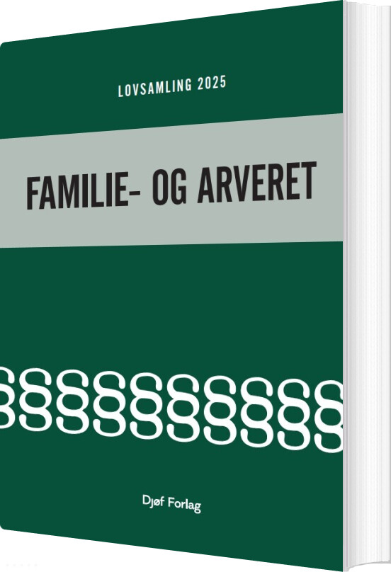 Lovsamling - Familie- Og Arveret - Nikolaj Maul Sørensen - Bog