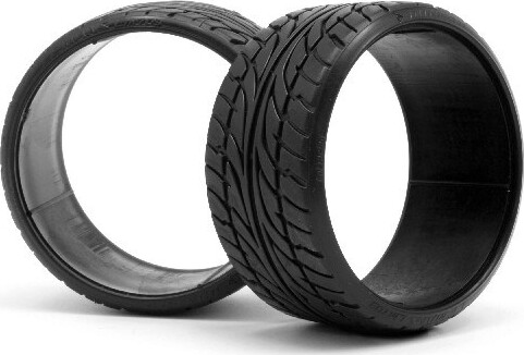 Lp32 T-drift Tire Dunlop Le Mans Lm703 (2pcs) - Hp4431 - Hpi Racing