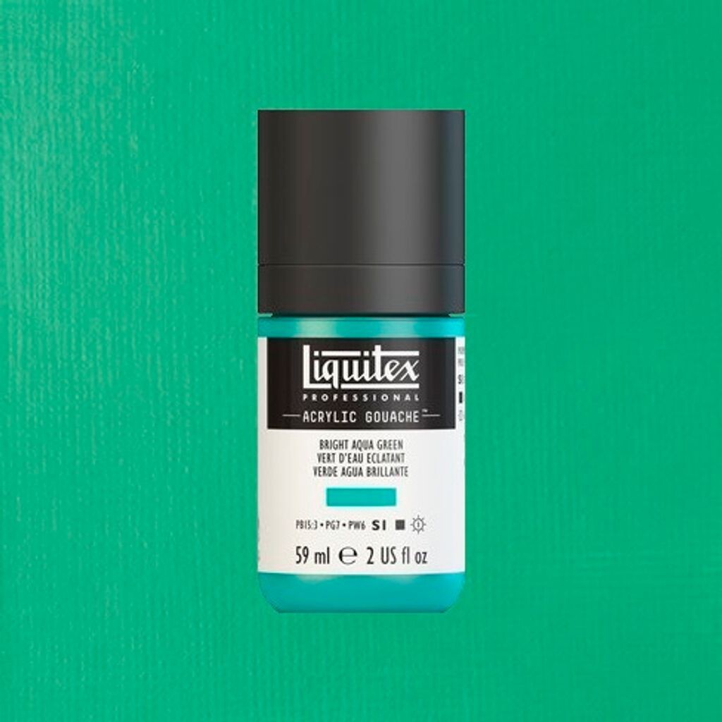 Liquitex - Gouache Akrylmaling - Bright Aqua Green 59 Ml
