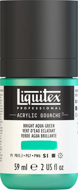 Liquitex - Gouache Akrylmaling - Bright Aqua Green 59 Ml