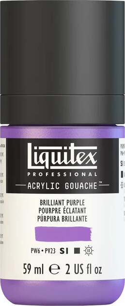 Liquitex - Gouache Akrylmaling - Briliant Purple 59 Ml