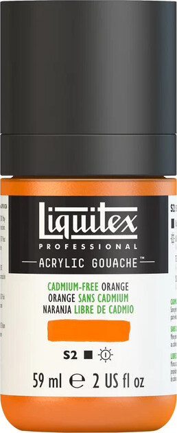 Liquitex - Gouache Akrylmaling - Cadmium Free Orange 59 Ml