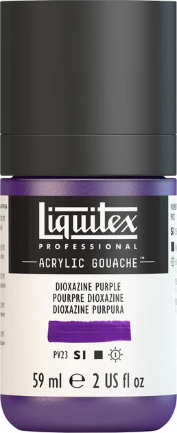 Liquitex - Gouache Akrylmaling - Dioxazine Purple 59 Ml