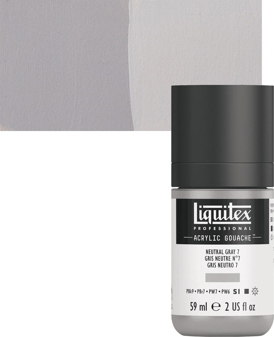Se Liquitex - Gouache Akrylmaling - Neutral Grey 7 59 Ml hos Gucca.dk