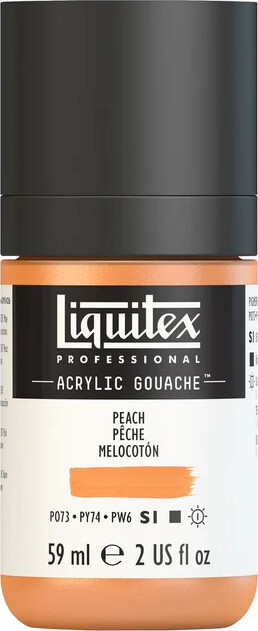 Liquitex - Gouache Akrylmaling - Peach 59 Ml