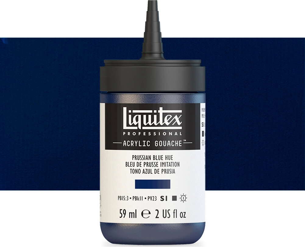 Liquitex - Akrylmaling Gouache - Prussian Blue Hue 59 Ml