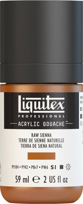 Liquitex - Gouache Akrylmaling - Raw Sienna 59 Ml