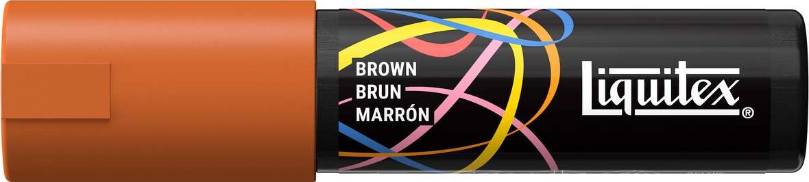 Liquitex - Brown - 8 Mm - Acrylic Paint Marker