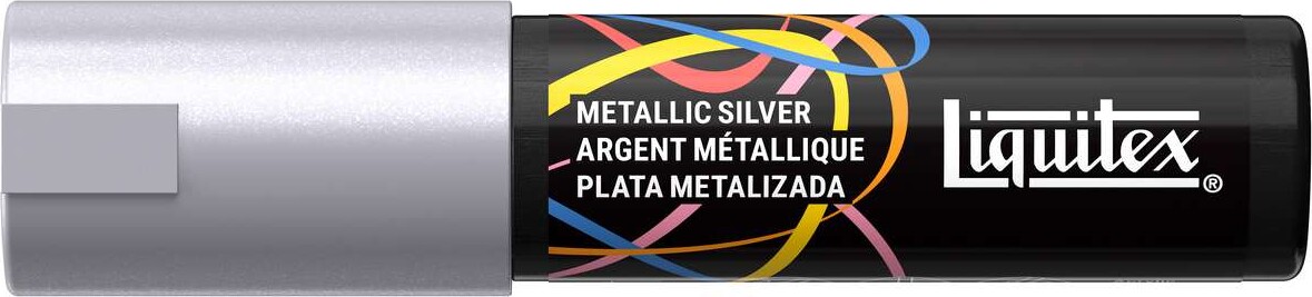 Liquitex - Metallic Silver - 8 Mm - Acrylic Paint Marker billede