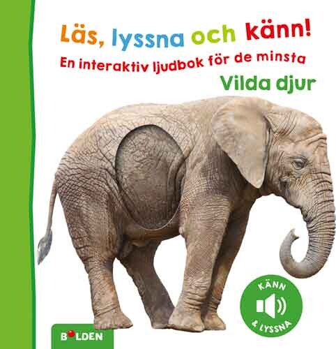 Läs, Lyssna Och Känn! Vilda Djur - svensk Bog