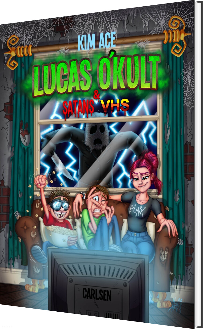 Lucas O'kult Og Satans Vhs - Kim Ace - Bog
