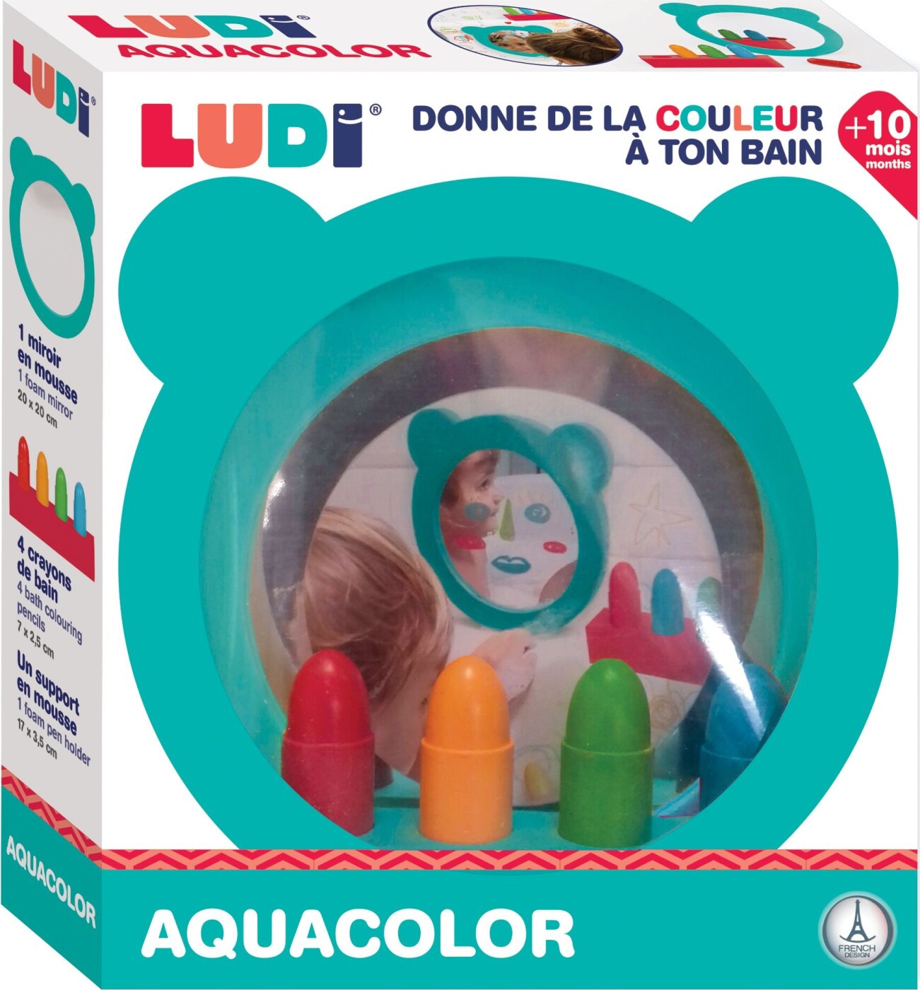 Ludi - Badelegetøj - Vandfarver Til Badet Og Spejl
