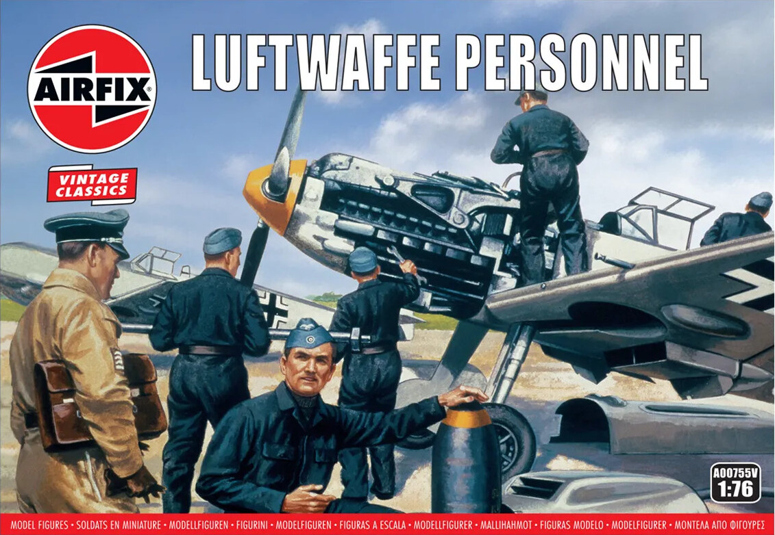 Billede af Airfix - Luftwaffe Personnel - 1:76 - A00755v