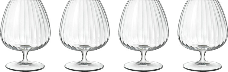 Luigi Bormioli - Optica Cognac Glas 46,5 Cl, 4 Stk