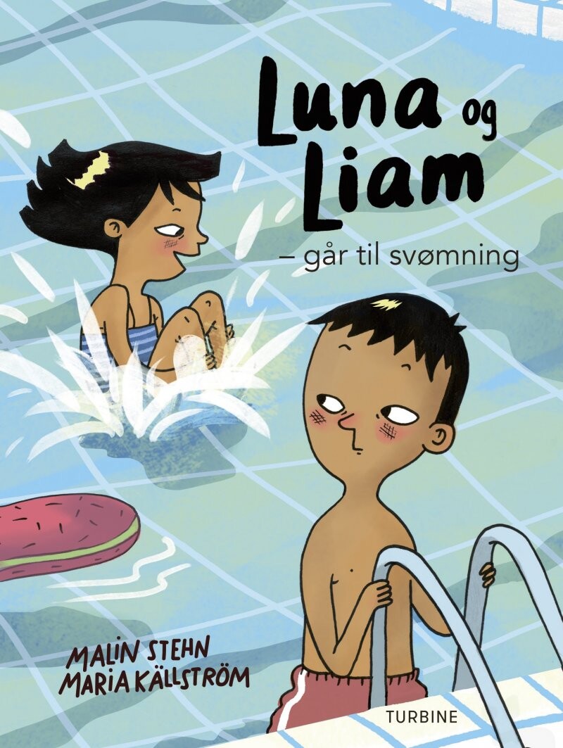 Billede af Luna Og Liam - Går Til Svømning - Malin Stehn - Bog