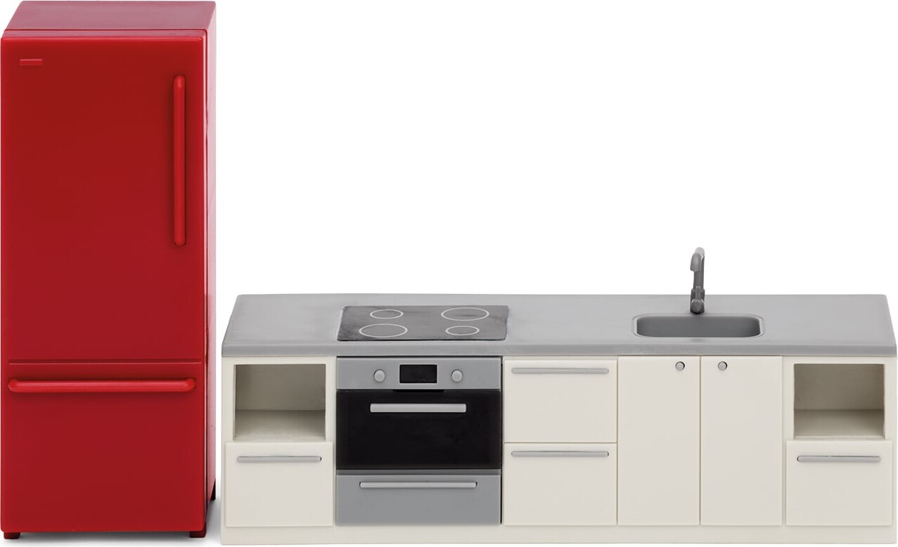 Lundby - Basic Dukke Køkken Sæt - 18026