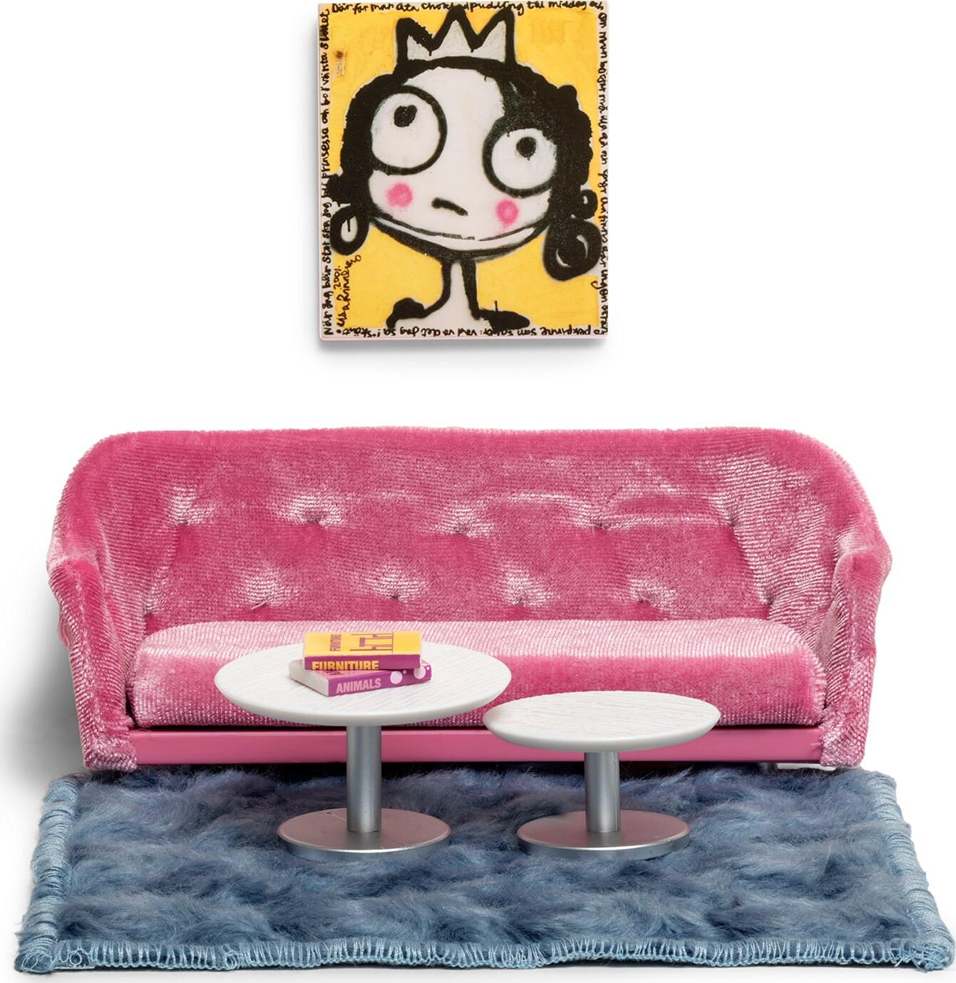 Lundby - Dukke Dagligstue Sæt - 18021