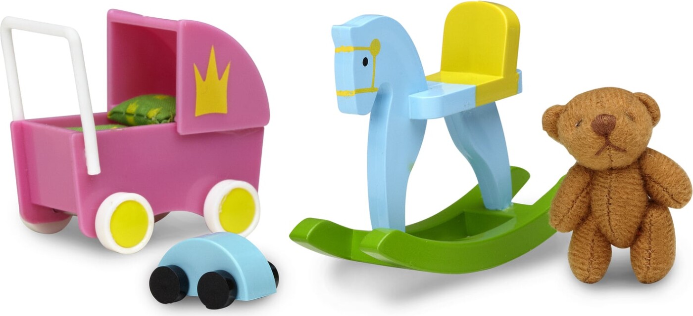 Lundby - Dukke Legetøjssæt I 4 Dele - 18251