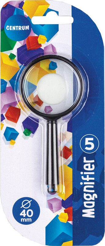 Lup 40 Mm - Forstørrer 5 Gange - Centrum