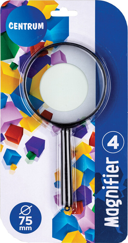 Lup 75 Mm - Forstørrer 4 Gange - Centrum