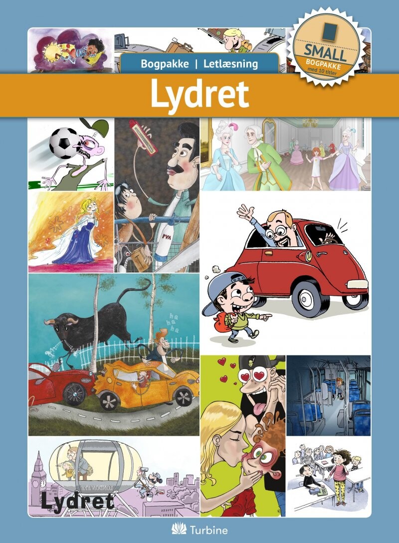 Lydret 0123 - Small 10 Bøger - Bog