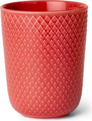 Lyngby Porcelæn - Rhombe Color Krus 33 Cl - Koralfarvet
