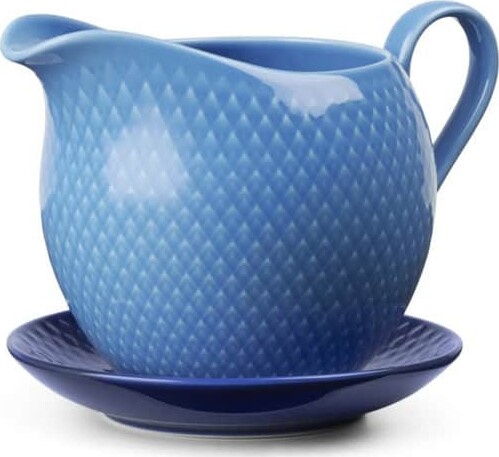 Lyngby Porcelæn - Rhombe Color Saucerskål 67 Cl - Blå