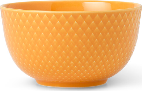 Lyngby Porcelæn - Rhombe Color Skål 11 Cm - Gul