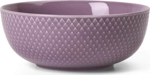 Lyngby Porcelæn - Rhombe Color Skål 15,5 Cm - Lilla