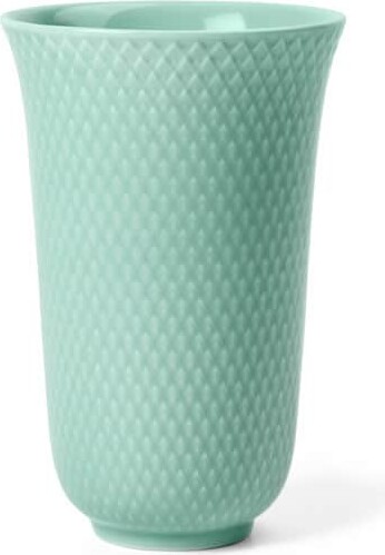Lyngby Porcelæn - Rhombe Color Vase - 20cm - Aqua