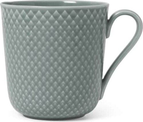 Lyngby Porcelæn - Rhombe Earth Krus Med Hank 39 Cl - Moss