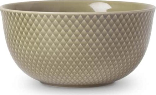 Lyngby Porcelæn - Rhombe Earth Serveringsskål 17,5 Cm - Ler