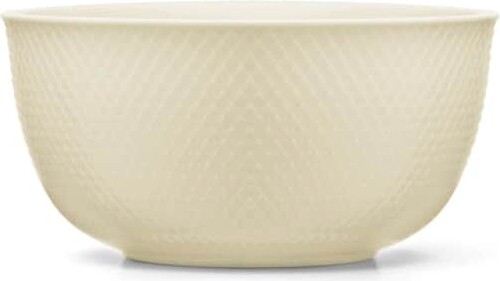 Lyngby Porcelæn - Rhombe Earth Serveringsskål 22 Cm - Marmor