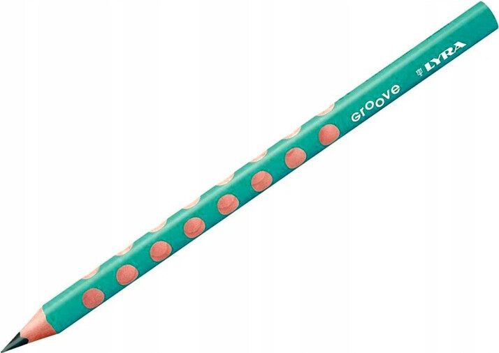Lyra - Groove Tegneblyant - Hårdhed B - Natural Grip - Turkis - 1 Stk.
