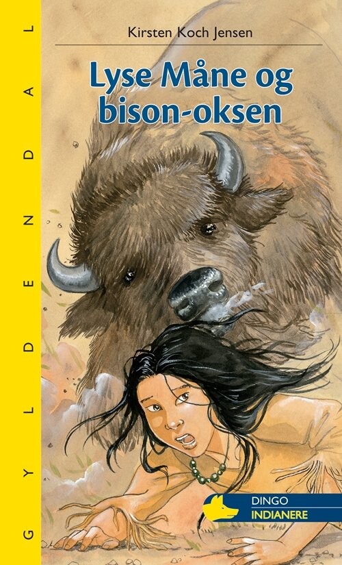 Billede af Lyse Måne Og Bison-oksen - Kirsten Koch Jensen - Bog